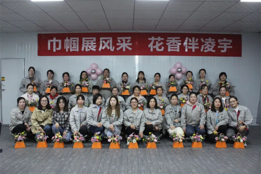 玫瑰亦鏗鏘，凌宇女工有力量！