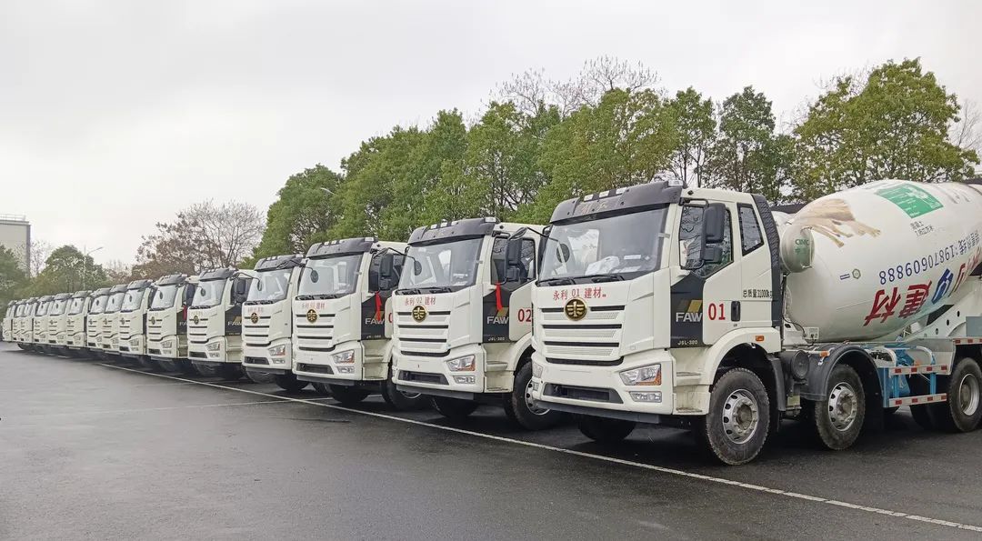 聯(lián)合交付共贏未來！全新解放&凌宇J6L攪拌車首亮相！